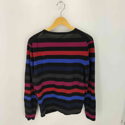 リキエルオム RYKIEL HOMME WOOL マルチカラー ボーダーニット メンズ JPN:48